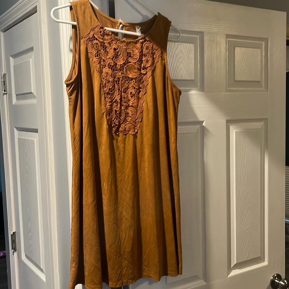 Tan/brown dress